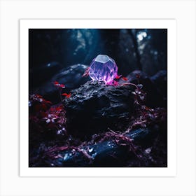 Nature in another galaxy V4 Art Print