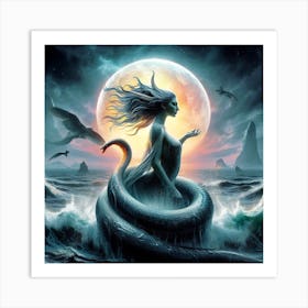 Mermaid 2 Art Print