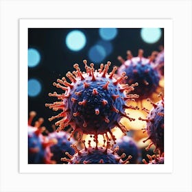 Ai Virus 011101 Art Print