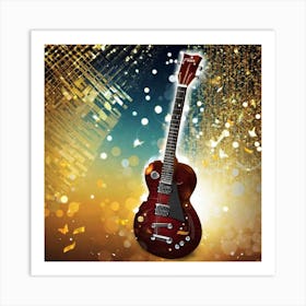 Acoustic Guitar Art Print