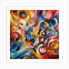 Abstract Painting 2 Art Print