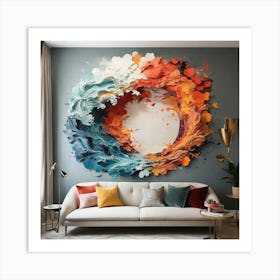 Abstract Painting 24 Art Print