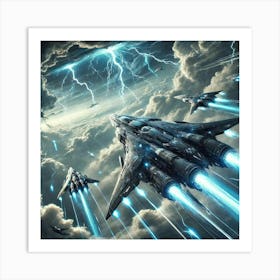 Thunderstrike Destroyers Art Print