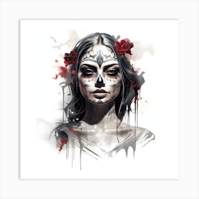 Day Of The Dead Girl 2 Art Print