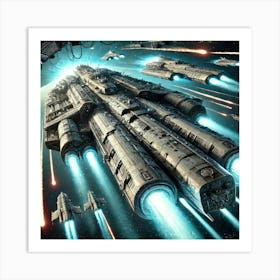 Star Sovereign Armaments Converted Art Print