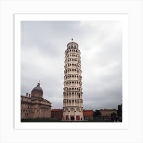 Leaning Tower Of Pisa Art Print