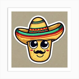 Mexican Hat 14 Art Print