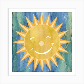 Happy Sun 1 Art Print