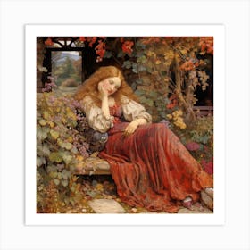 Denise84 A Day Apart Feels Like Three Autumns Art Print