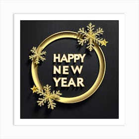 Happy New Year 22 Art Print