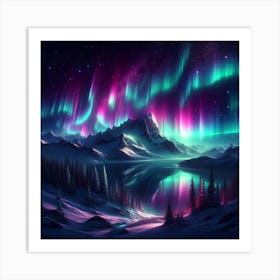 Aurora Borealis 3 Art Print