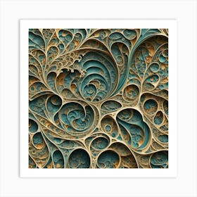 Fractal Art Art Print