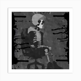 Skeleton Zone Art Print