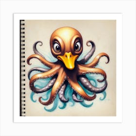 Octopus 77 Art Print