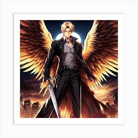 Angel Of Death Art Print