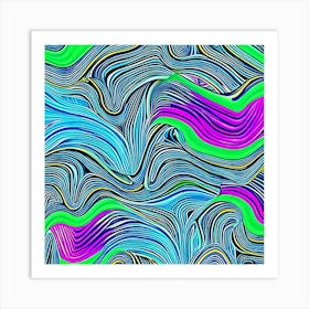 3d Background (87) Art Print