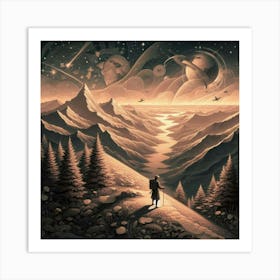 Journey Art Print