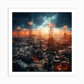 Apocalypse City Art Print