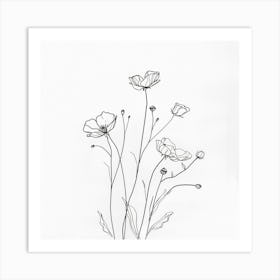 Poppies 33 Art Print