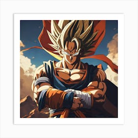 Dragon Ball Super 87 Art Print