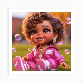 Nike Doll 5 Art Print