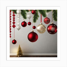 Christmas Decorations 8 Art Print