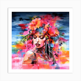 Hawaiian Girl 1 Art Print