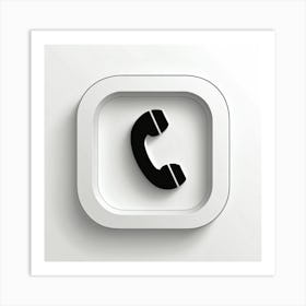 Call Button Art Print