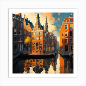 Amsterdam 2 Art Print