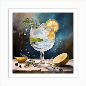 Gin And Tonic 8 Art Print