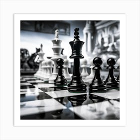 Chess (2) Art Print