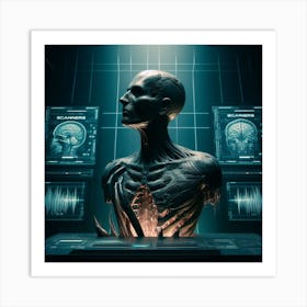 Human Skeleton Art Print