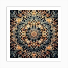 Mandala Art Print