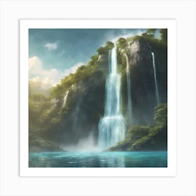 Waterfall Art Print