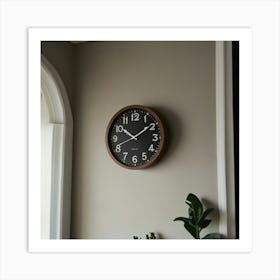 Default Clock Decor 3 Art Print