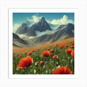 Field Of Poppies Art Print