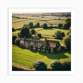 Country House In The Countryside 1 Art Print