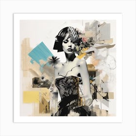 Fashionista 1 Art Print