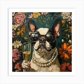 Whimsical Dogs 67 Art Print