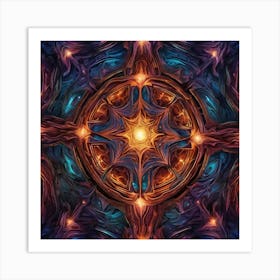 Psychedelic Art Art Print