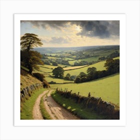 Country Road 18 Art Print