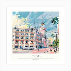 Lyon France Art Print