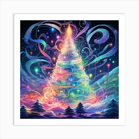 Christmas Tree 12 Art Print