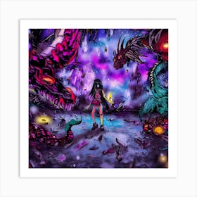 Chaos Unbound Art Print