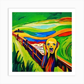 Scream Art Print