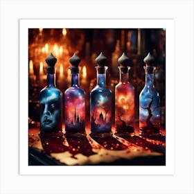 Bottles 1 Art Print