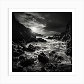 Rocky Shore Art Print