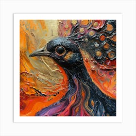 Peacock 11 Art Print