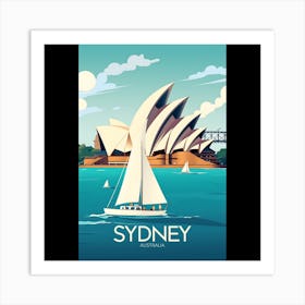 Sydney Art Print