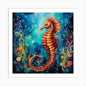 Seahorse 1 Art Print